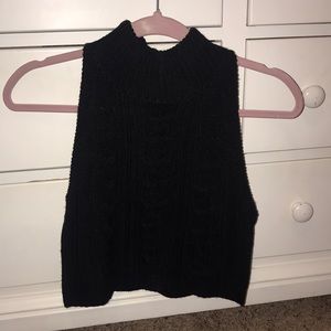 Sweater Material Tank Top